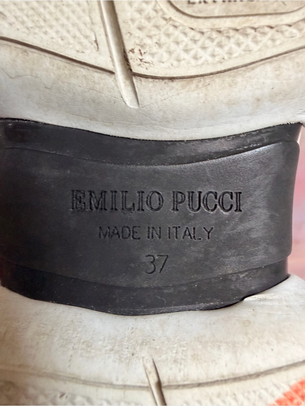 Emilio Pucci Multicolor Elastic Strap Slip-On Sneaker - Picture 5 of 5